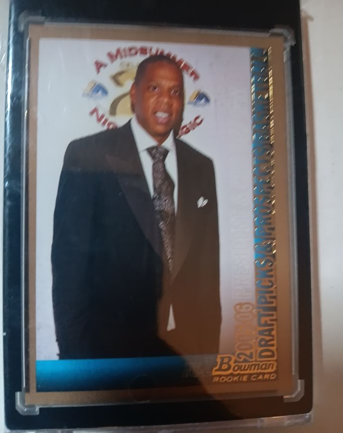 2005 Bowman Draft Picks & Prospects #151 Jay-Z Rookie Card — front
