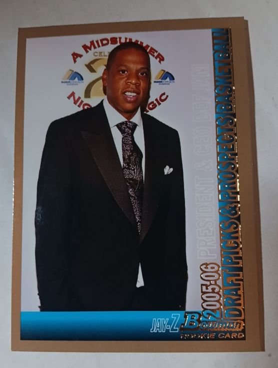2005-06 Bowman Draft Picks & Prospects #151 Jay-Z Rookie Card — front