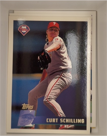 1996 Topps #128 Curt Schilling — front