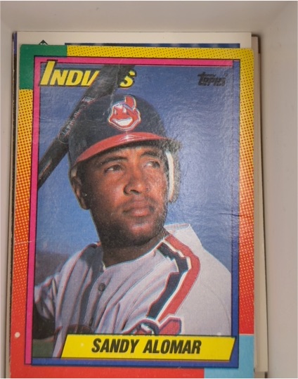 1990 Topps Traded #2T Sandy Alomar Jr. — front