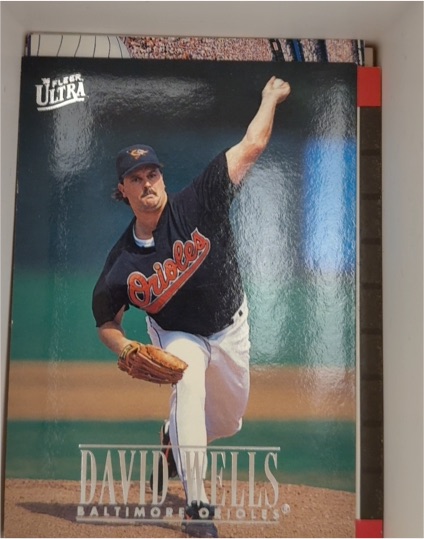 1994 Fleer Ultra David Wells Baltimore Orioles — front