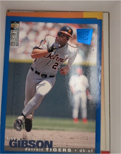 1995 Upper Deck #217 Kirk Gibson — front