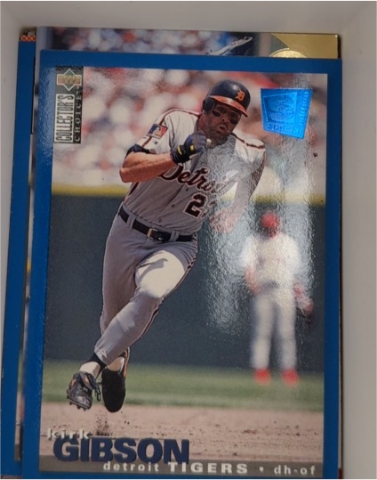 1995 Upper Deck Collector's Choice SE #59 Kirt Gibson — front