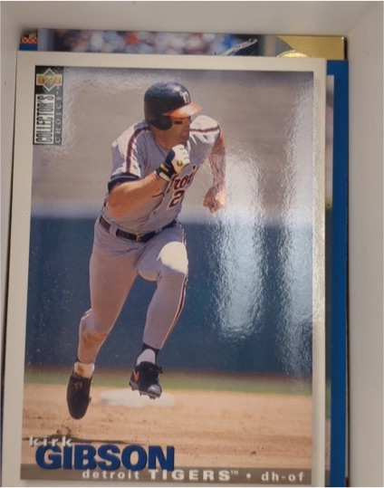 1995 Upper Deck Collector's Choice Special Edition #217 Kirk Gibson — front