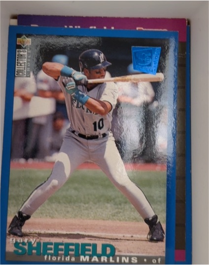 1995 Collector's Choice SE #130 Gary Sheffield — front