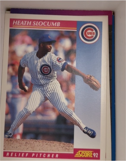 1992 Score #213 Heath Slocumb — front