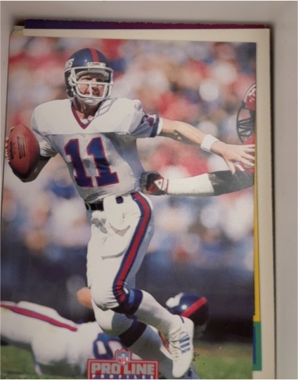 1990 Pro Set #649 Jeff Hostetler — front