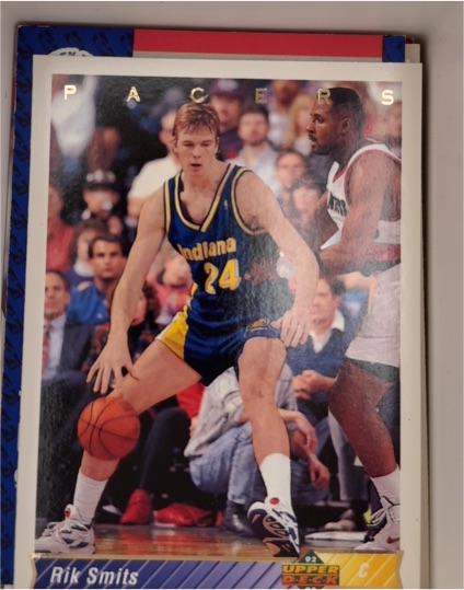 1992-93 Upper Deck #91 Rik Smits — front