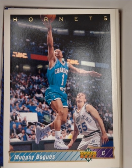 1992-93 Upper Deck #222 Muggsy Bogues — front