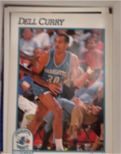 1987 Fleer #39 Dell Curry — front