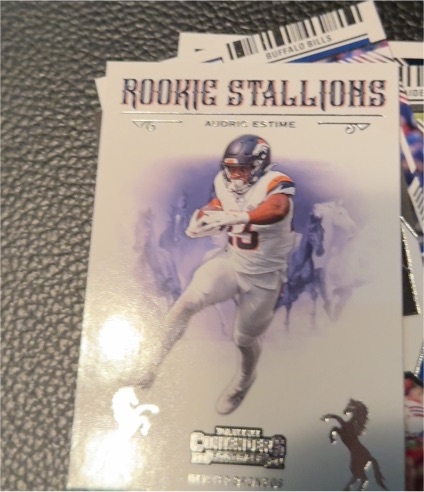 2024 Panini Contenders Rookie Stallions #22 Audric Estime — front