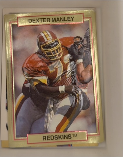 1989 Action Packed #23 Dexter Manley — front