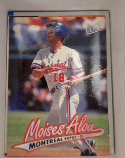 1997 Fleer Ultra #18 Moises Alou — front