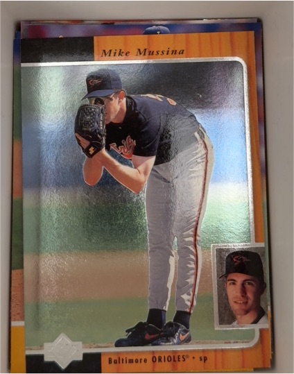 1996 Upper Deck SP #33 Mike Mussina — front