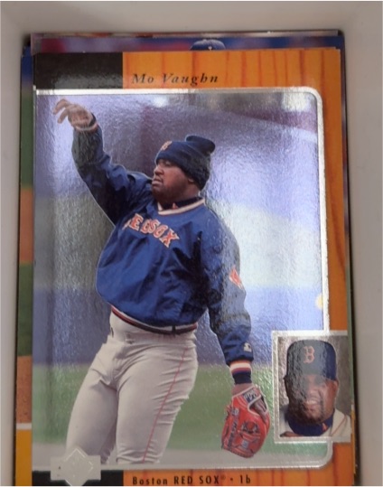 1996 Upper Deck SP #30 Mo Vaughn — front