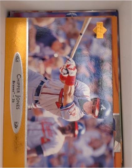 1996 Upper Deck #5 Chipper Jones — front