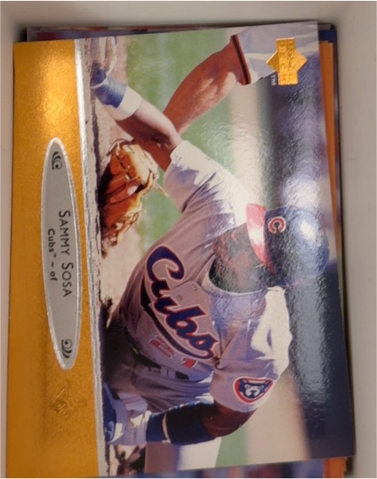 1996 Upper Deck #35 Sammy Sosa — front