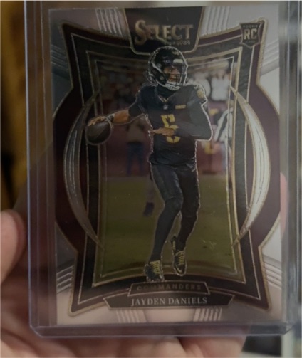 2024 Panini Select #26 Jayden Daniels — front