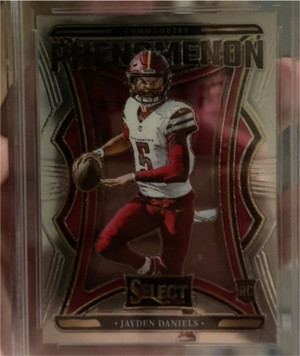 2024 Panini Select Phenomenon #2 Jayden Daniels — front
