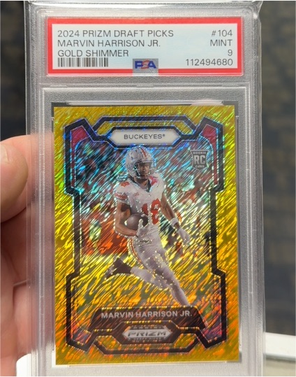 2024 Panini Prizm Draft Picks #104 Marvin Harrison Jr. — front