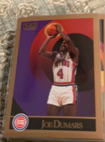 1990-91 SkyBox #84 Joe Dumars — front