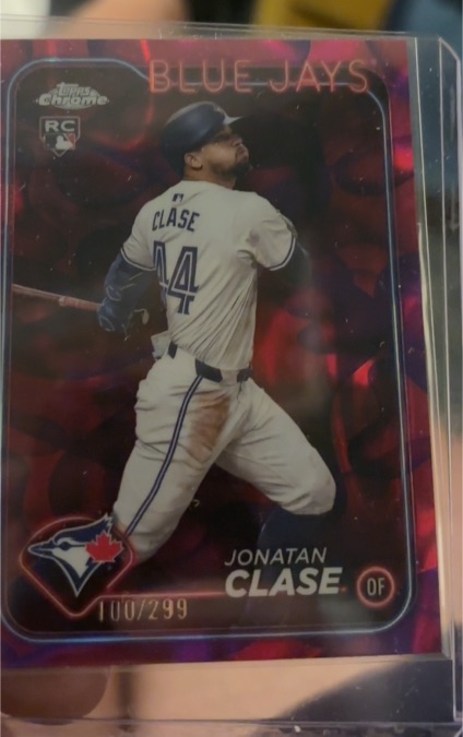 2024 Topps Chrome Update #USC147 Jonatan Clase — front