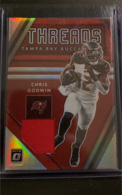 2020 Donruss Optic #DT-CG Chris Godwin Donruss Threads — front