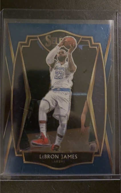 2020-21 Panini Select #113 LeBron James — front