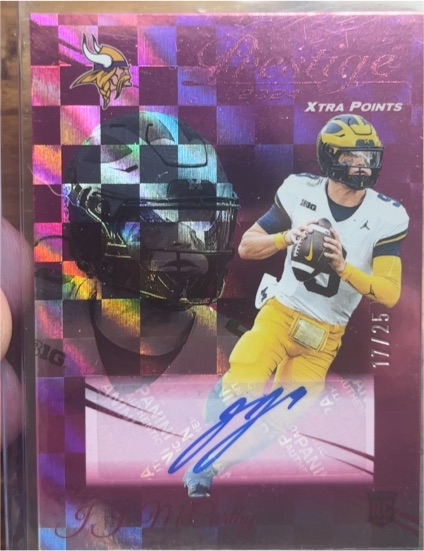 2024 Panini Prestige #311 J.J. McCarthy — front