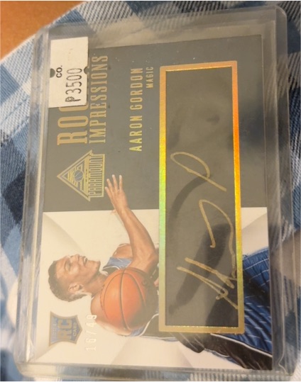 2014-15 Panini Paramount Rookie Impressions #RO Aaron Gordon — front