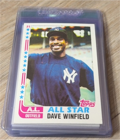 1982 Topps #553 Dave Winfield All Star — front