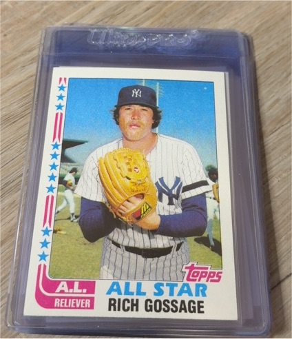 1982 Topps #557 Rich Gossage All Star — front