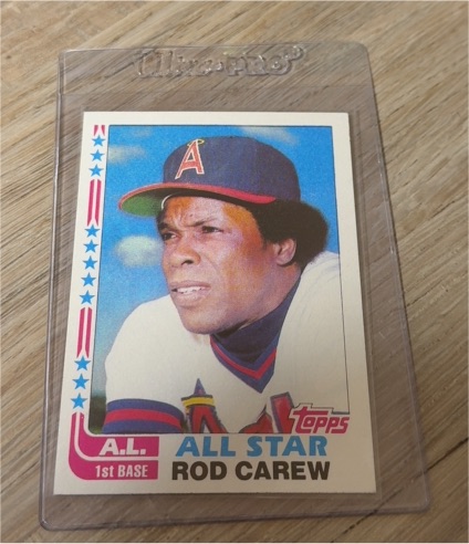 1982 Topps #547 Rod Carew — front