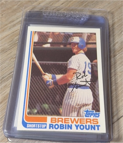 1982 Topps #435 Robin Yount — front