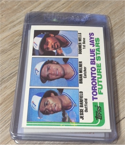 1982 Topps #203 Jesse Barfield — front