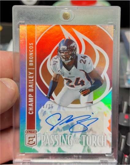 2023 Donruss Elite #PTT-14 Champ Bailey Passing the Torch — front