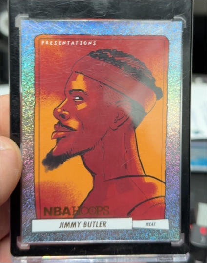 2023-24 Panini NBA Hoops Presentations #1 Jimmy Butler — front