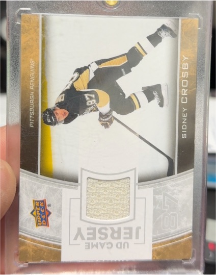 2013-14 Upper Deck Game Jerseys #GJ-SC Sidney Crosby — front