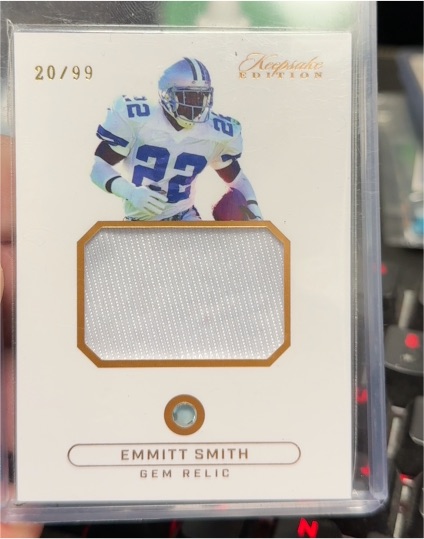 2024 Keepsake Edition #20 Emmitt Smith — front