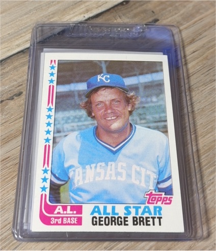 1982 Topps #549 George Brett — front
