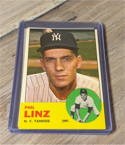 1963 Topps #264 Phil Linz — front