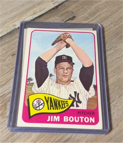 1965 Topps #30 Jim Bouton — front