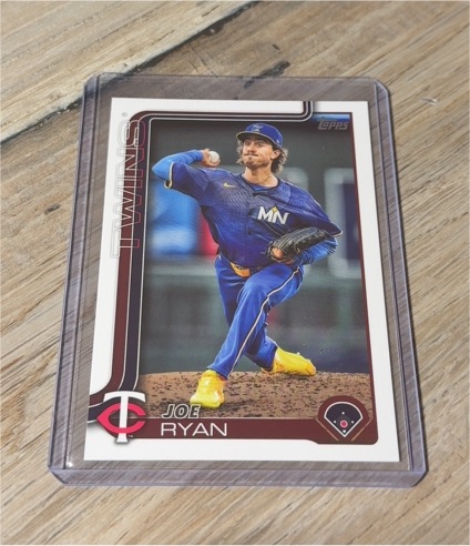 2025 Topps Series 1 #40 Joe Ryan — front