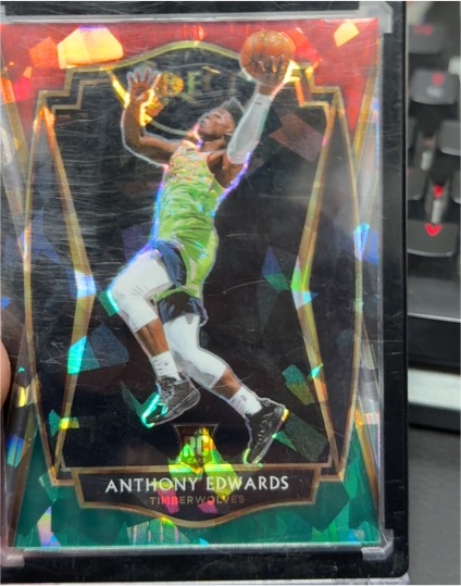 2020-21 Panini Select #169 Anthony Edwards — front
