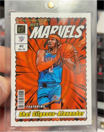 2023 Donruss Net Marvels #2 Shai Gilgeous-Alexander — front