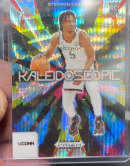 2024 Panini Prizm Draft Picks #1 Stephon Castle Kaleidoscopic — front