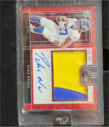 2023 Panini One #RC Puka Nacua — front