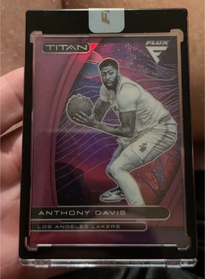 2020-21 Panini Flux Titan #3 Anthony Davis — front