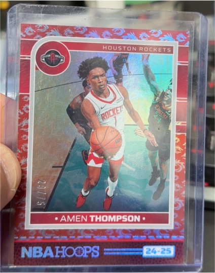 2024-25 Panini NBA Hoops #151 Amen Thompson — front