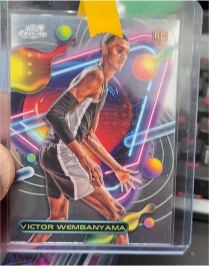 2023-24 Topps Chrome Cosmic #151 Victor Wembanyama — front